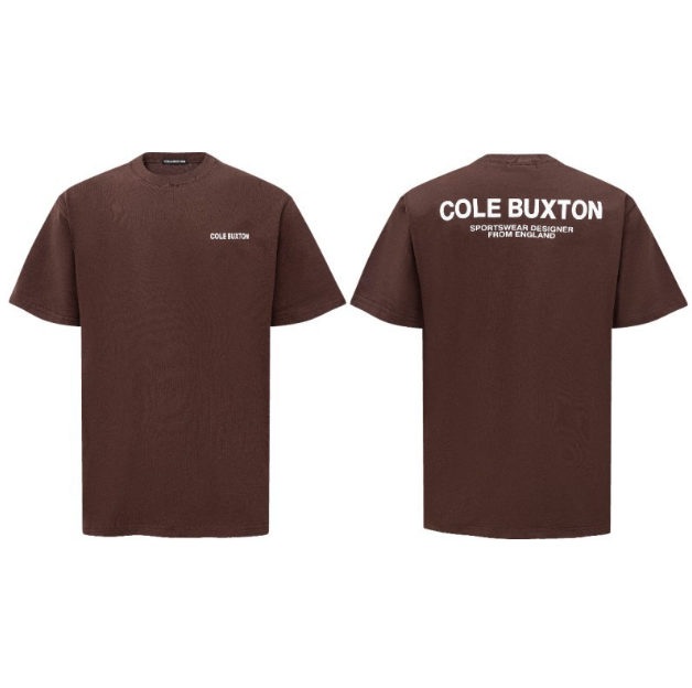 COLE BUXTON MINIMALISTIC SHIRT BROWN
