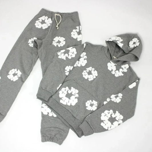 DENIM TEARS SET GRAY - Size S