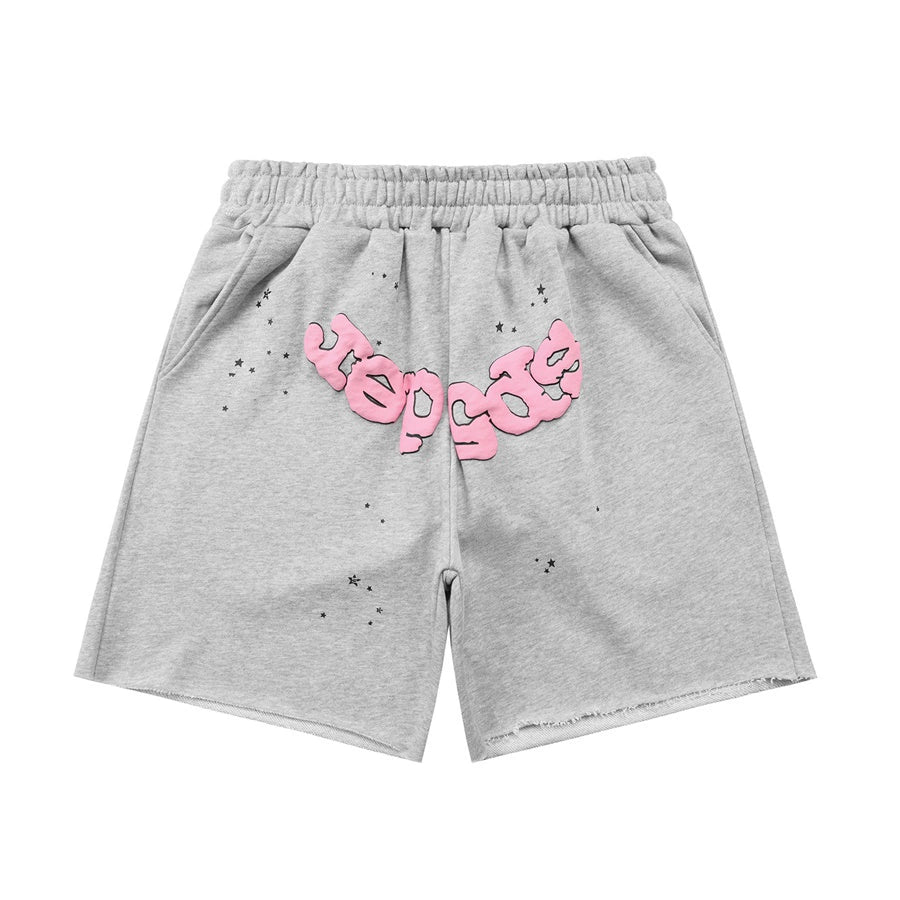 SP5DER GRAY SHORTS