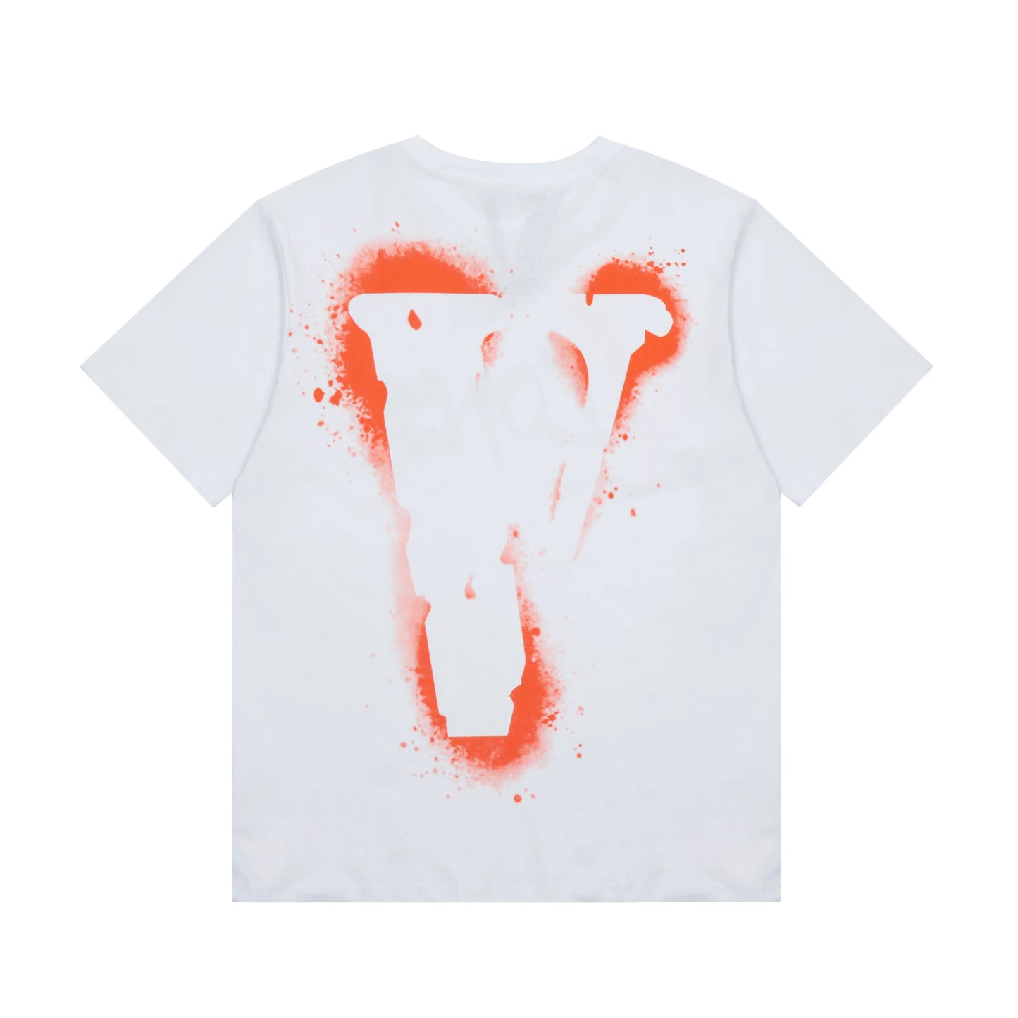 VLONE SPRAY PAINTED WHITE SHIRT