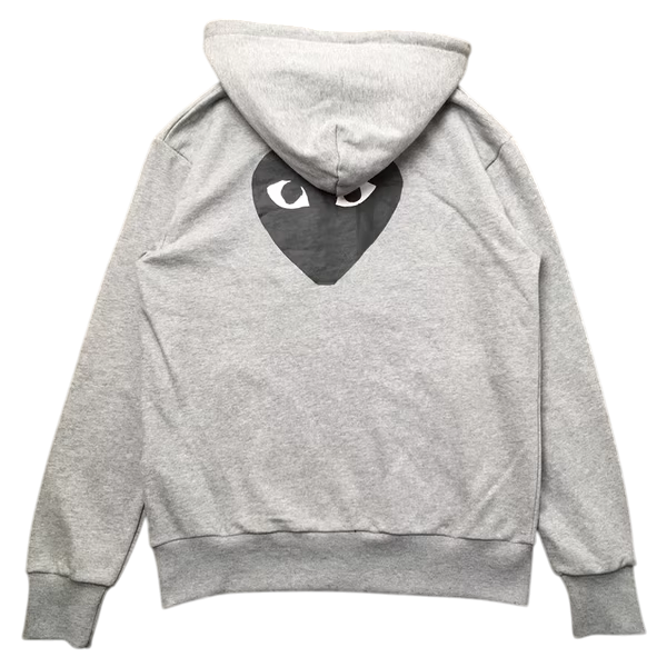 CDG HOODIE GRAY