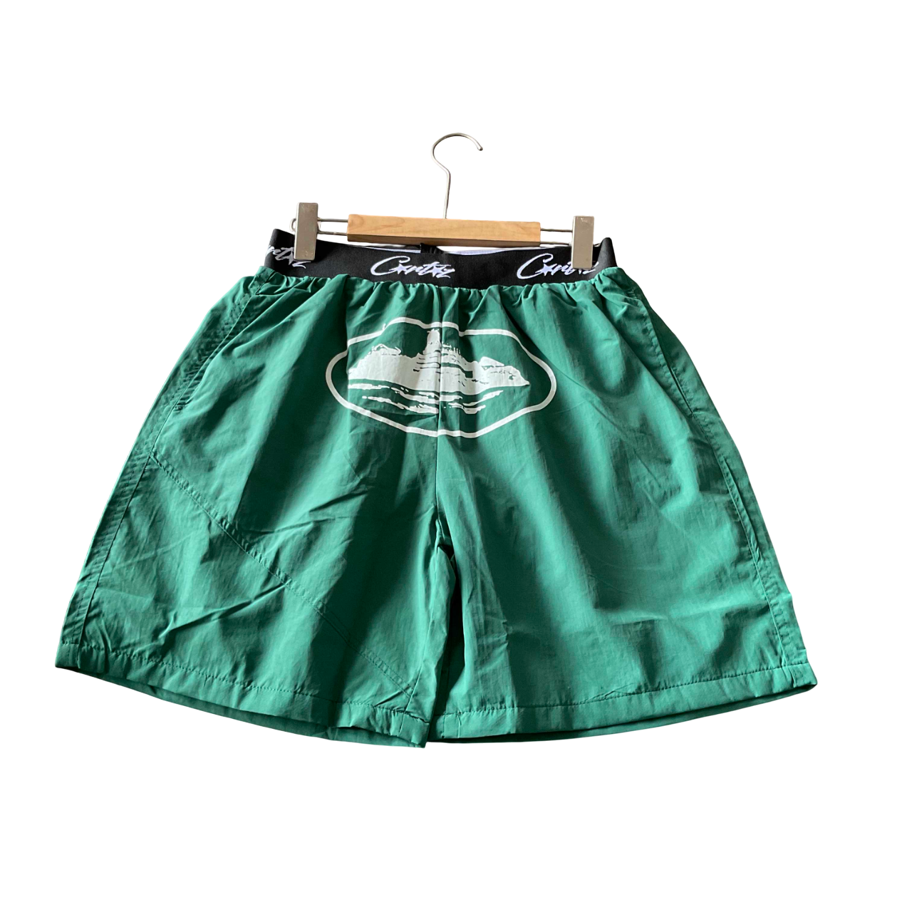 CORTEIZ PANNELED SHORTS GREEN