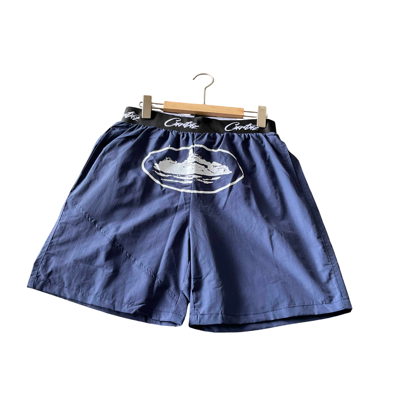 CORTEIZ PANNELED SHORTS BLUE