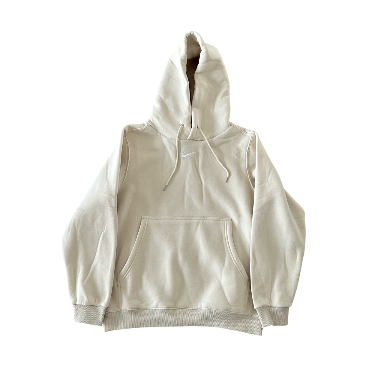 NIKE MINIMALISTIC OFFWHITE HOODIE