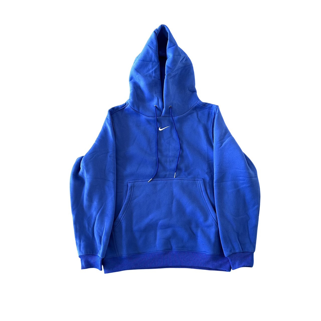 NIKE MINIMALISTIC BLUE HOODIE