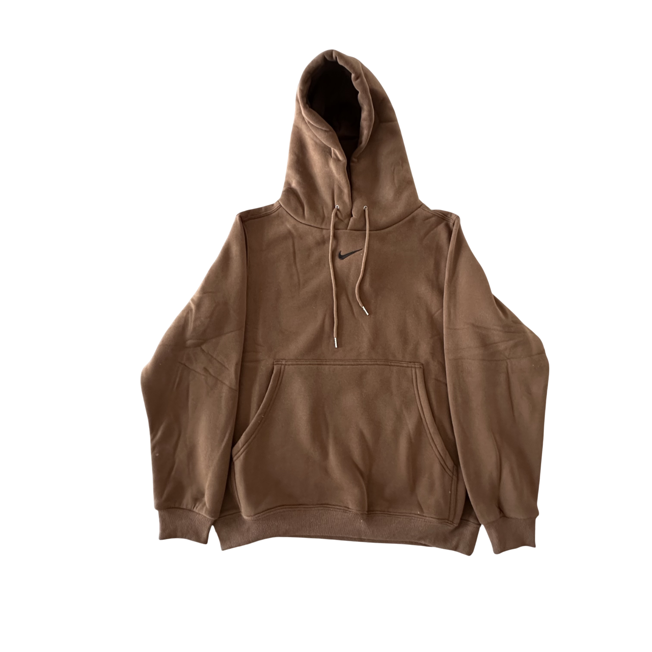 NIKE MINIMALISTIC BROWN HOODIE