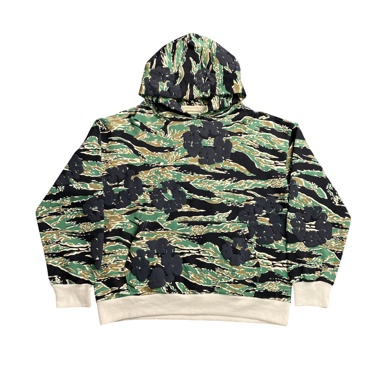 DENIM TEARS CAMO GREEN HOODIE