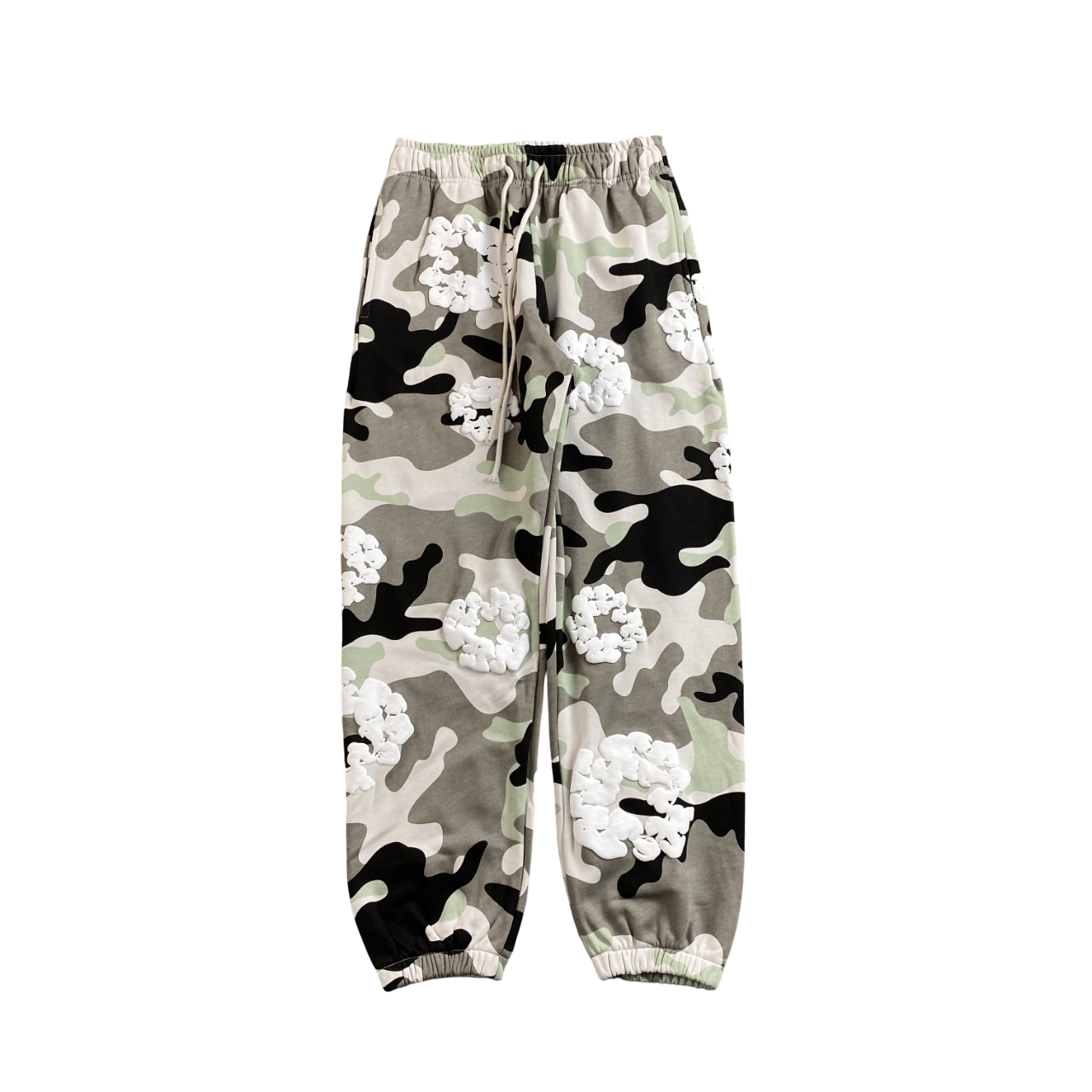 DENIM TEARS CAMO KHAKI PANTS