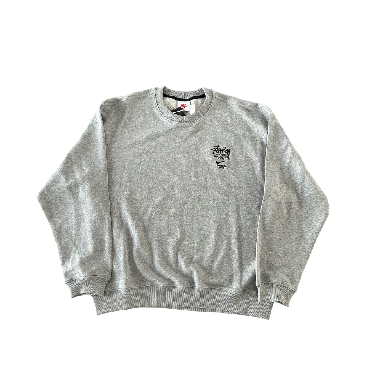 NIKE X STUSSY SWEATER GRAY