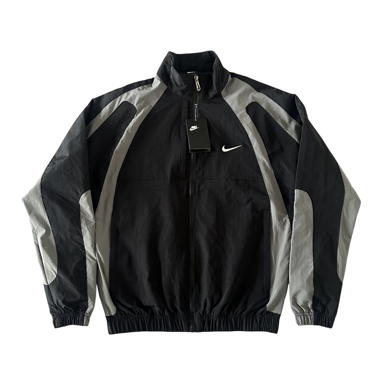 NIKE X NOCTA GRAY ON BLACK WINDBREAKER