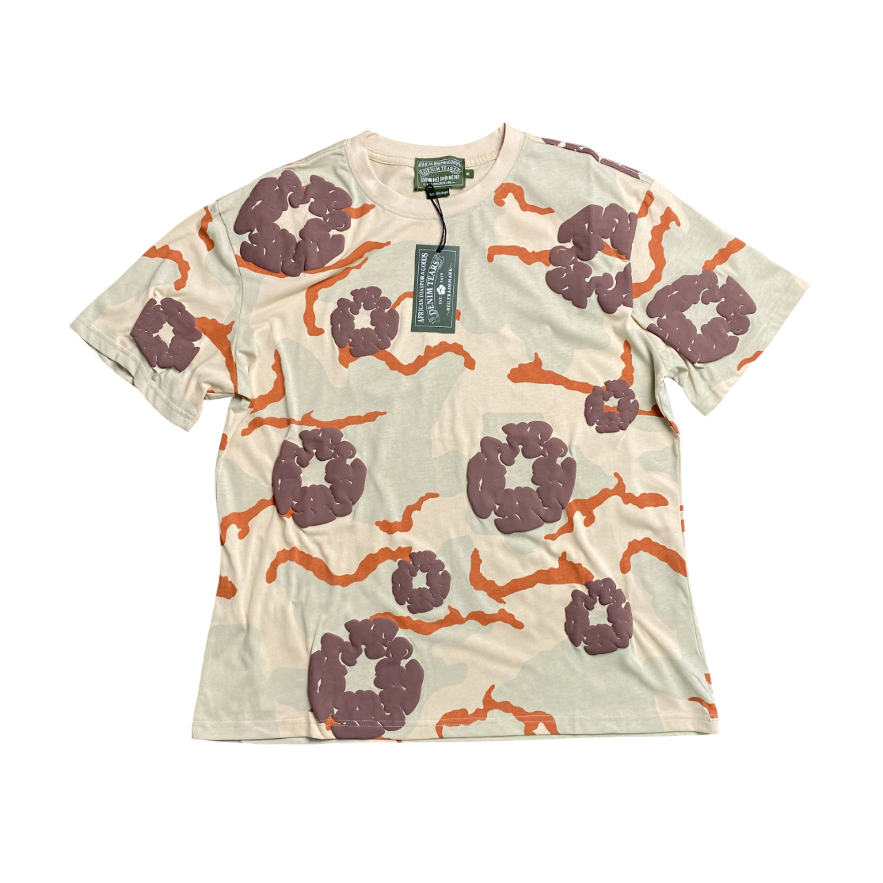 DENIM TEARS CAMO DESERT DUNE TSHIRT