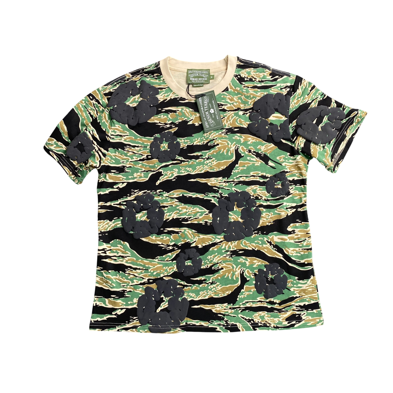 DENIM TEARS CAMO GREEN TSHIRT