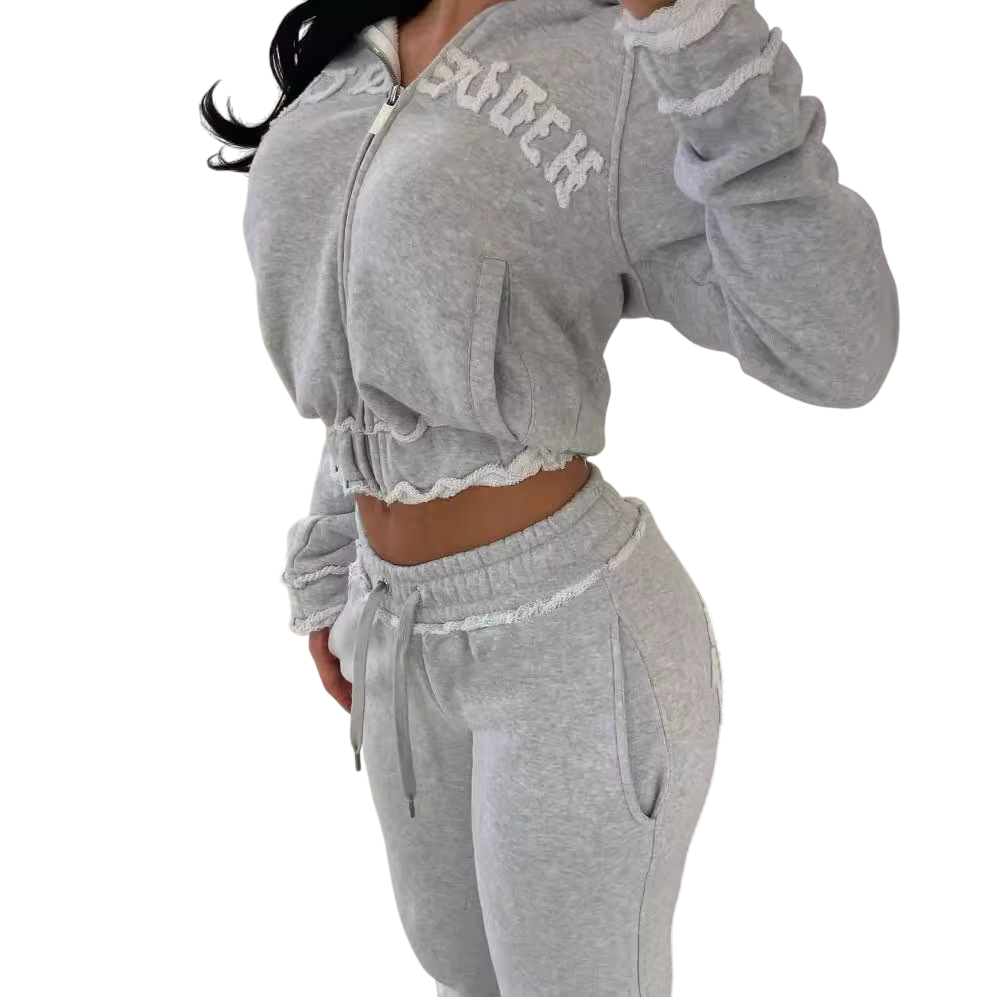 HIDDEN CULT GRAY ZIPUP