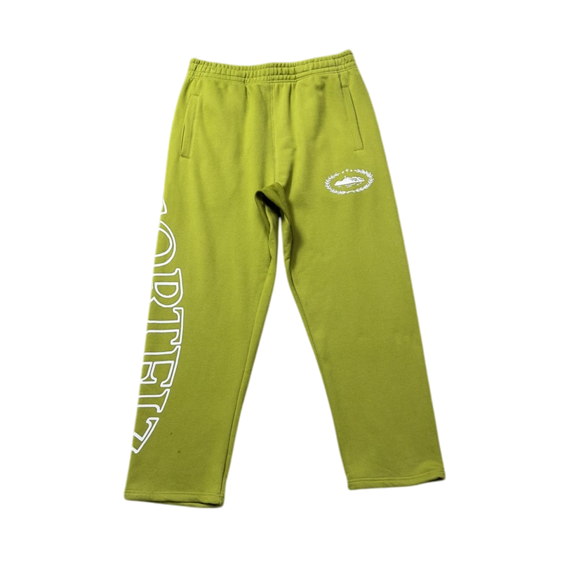 CORTEIZ ALCATRAZ GREEN TROUSERS