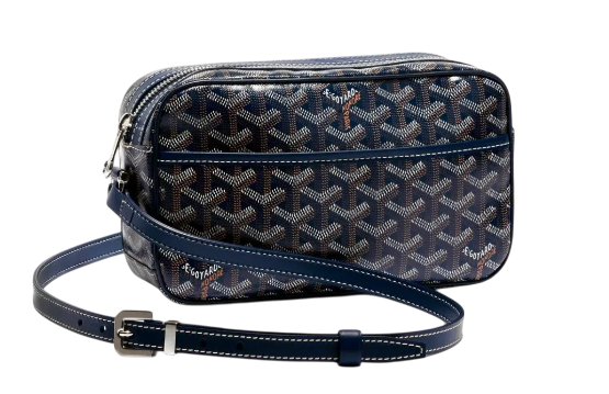 GOYARD CAP VERT BAG NAVY BLUE