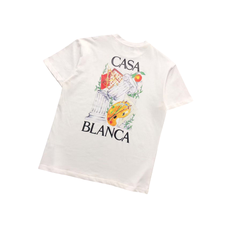 CASABLANCA ABSTRACT REQ SHIRT WHITE