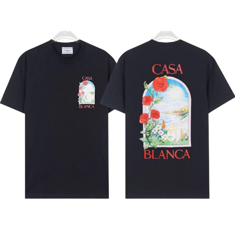 CASABLANCA WINDOW SHIRT BLACK
