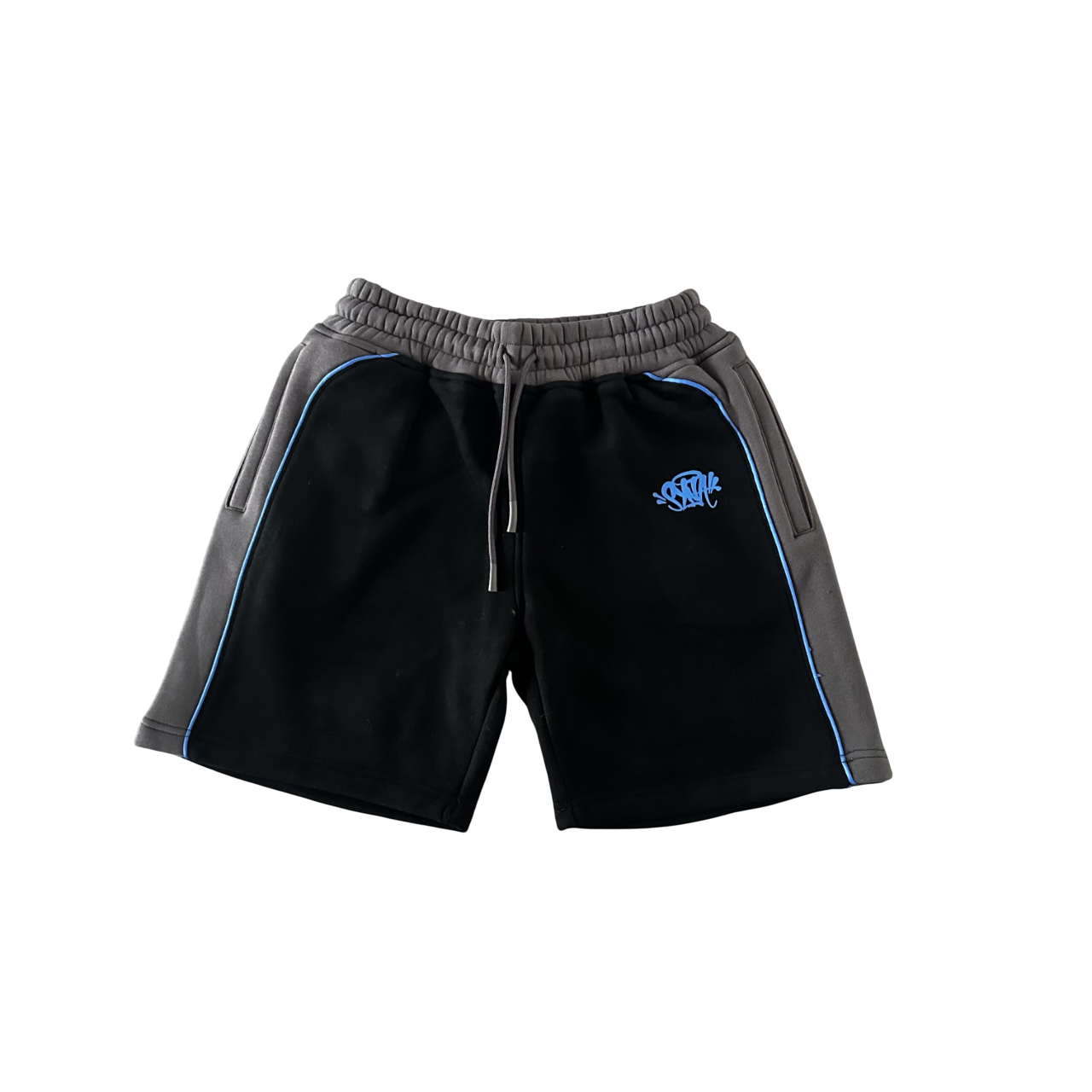 SYNA SYN22 SHORTS BLACK BLUE LINING