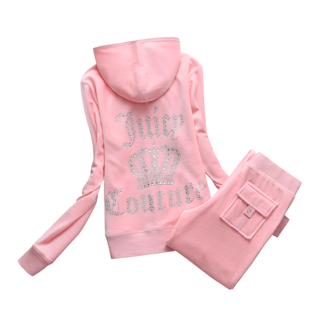 JUICY COUTURE PINK CROWN SET