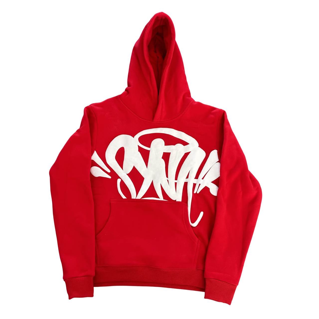 SYNA PUFF RED HOODIE