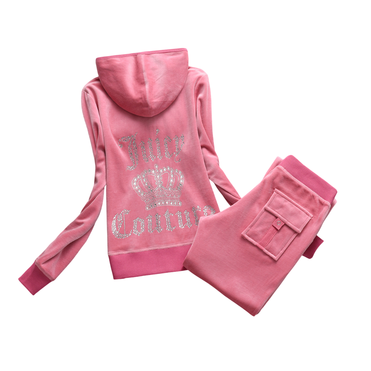 JUICY COUTURE PALE RED CROWN SET