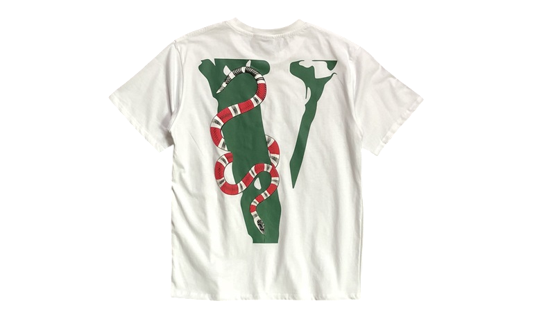 VLONE SNAKE SHIRT WHITE