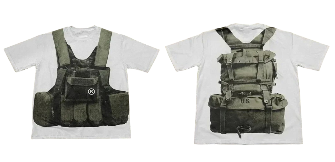 ARMY VEST GRAPHIC TEE