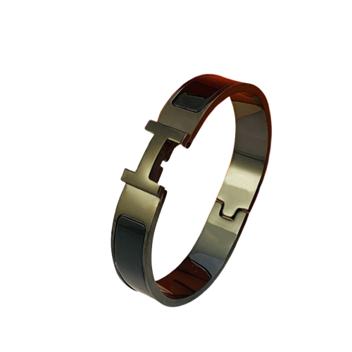 HERMES SAMURAI BLACK BRACELET
