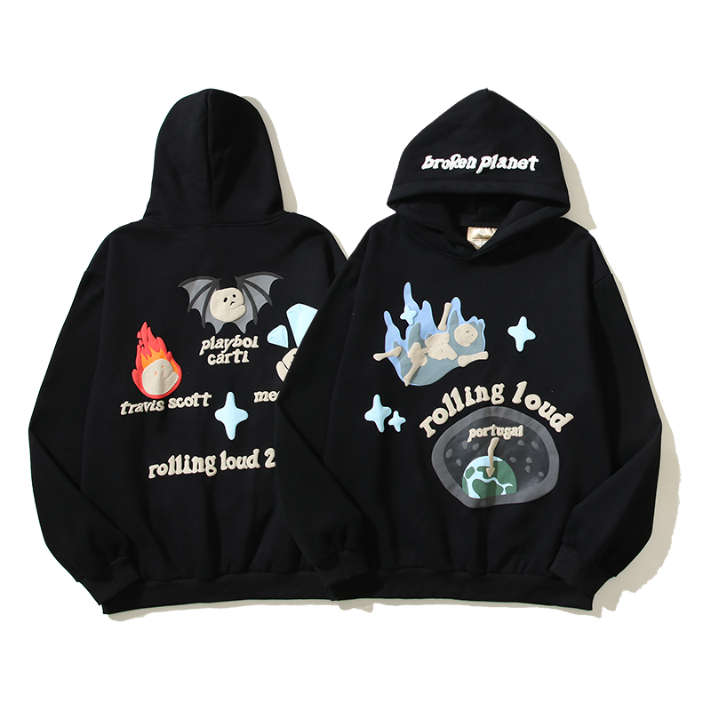 BROKEN PLANET ROLLING LOUD PUFF PRINT