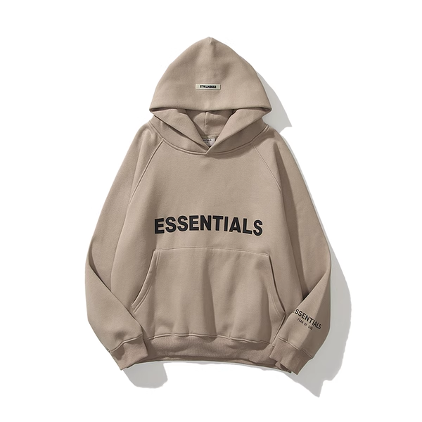 ESSENTIALS CAMEL HOODIE