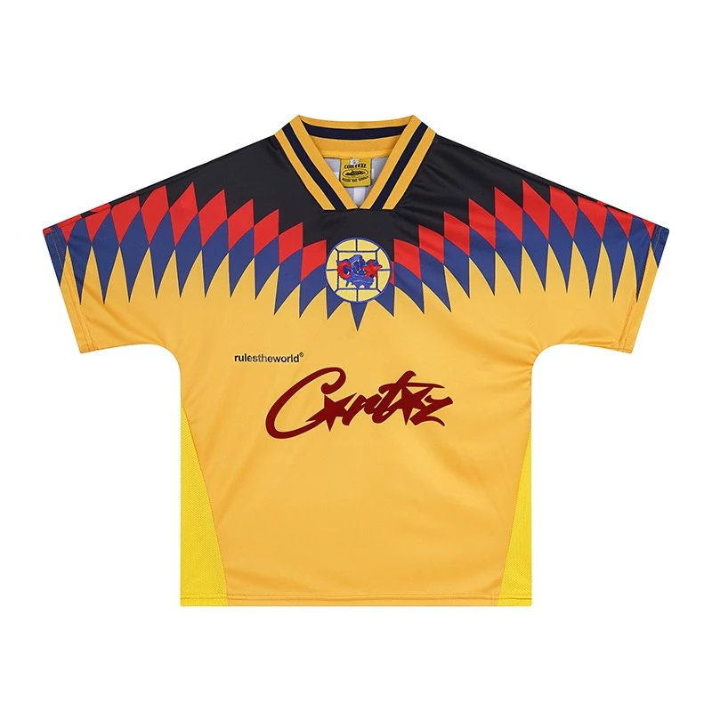 CORTEIZ YELLOW VNECK JERSEY