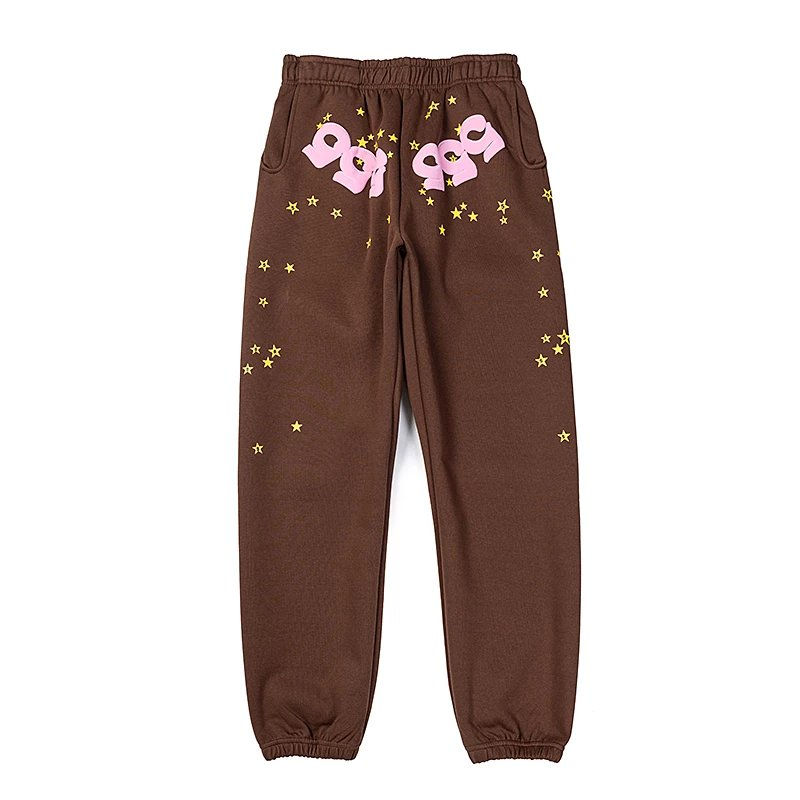 SP5DER 555 COFFEE PANTS