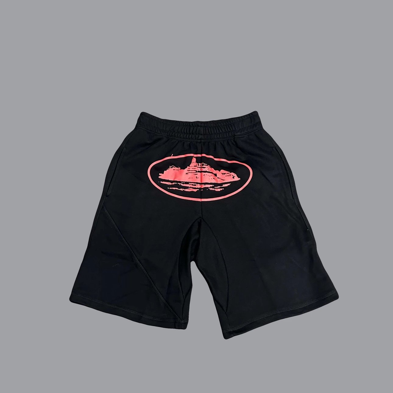 CORTEIZ SHORTS RED BLACK