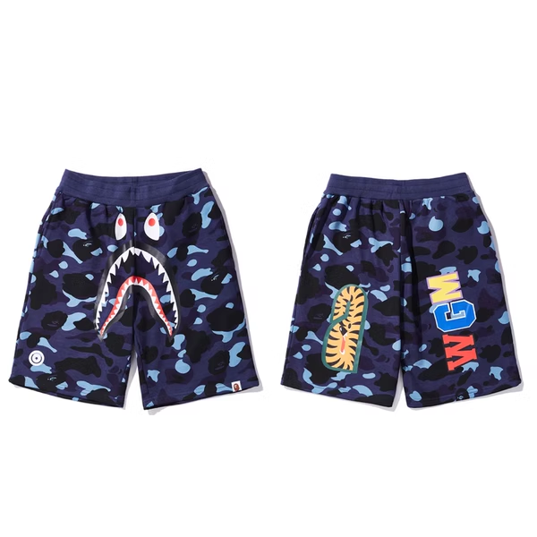 BAPE BLUE SHORTS