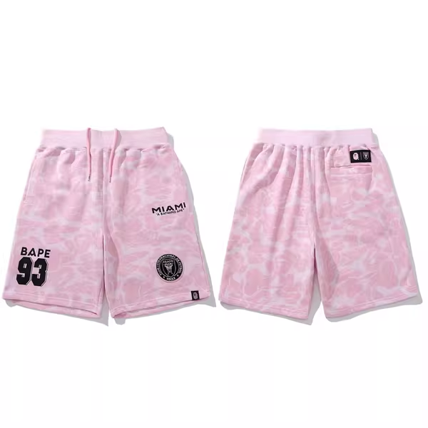 INTER MIAMI X BAPE PINK SHORTS