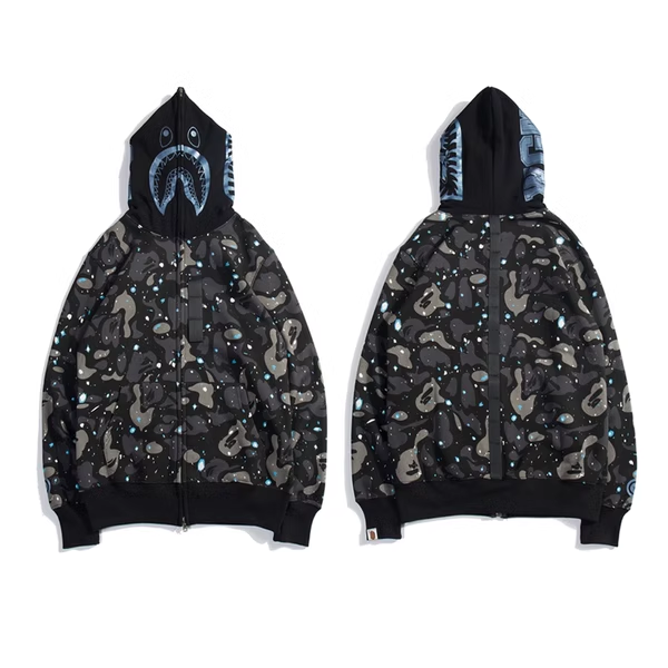 BAPE BLACK RIBBON STARRY SKY ZIP