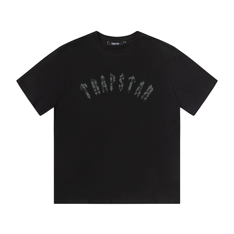 TRAPSTAR GLOBAL TIES SHIRT BLACK