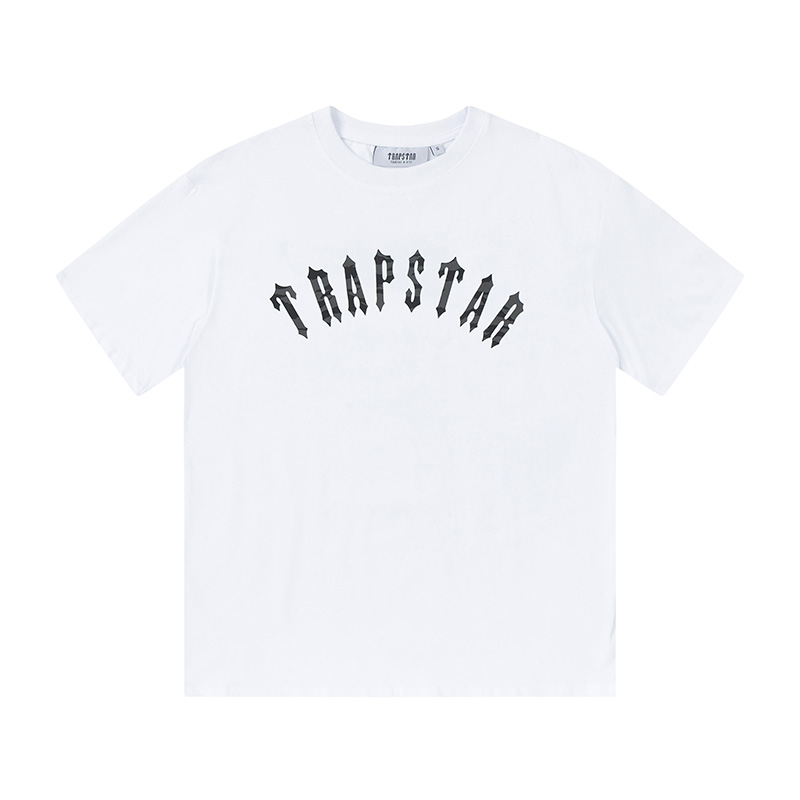TRAPSTAR GLOBAL TIES SHIRT WHITE
