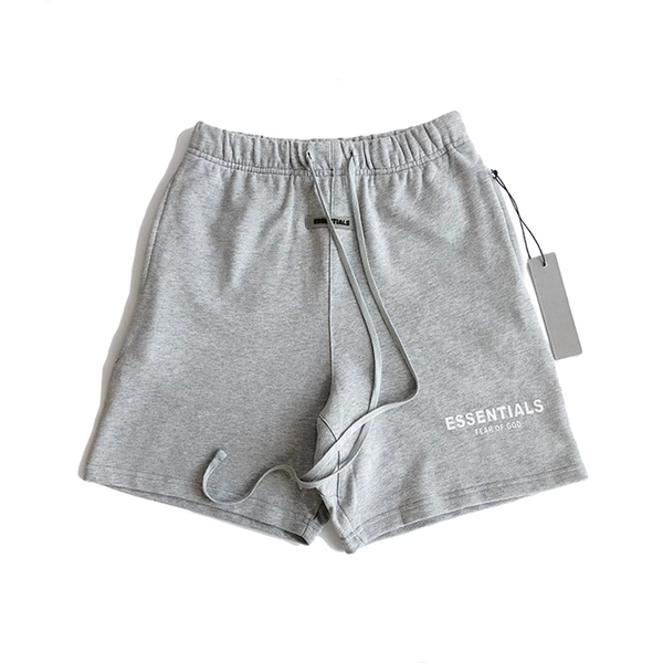 ESSENTIALS GRAY SHORTS