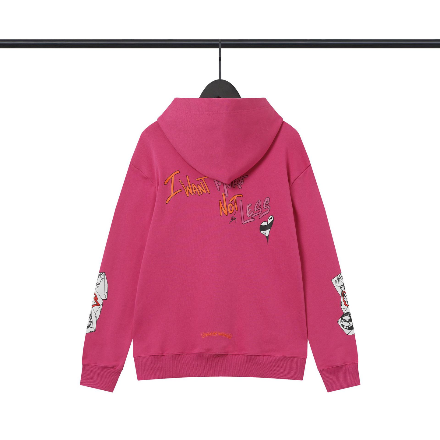 CHROME HEARTS IWMNS HOODIE RED