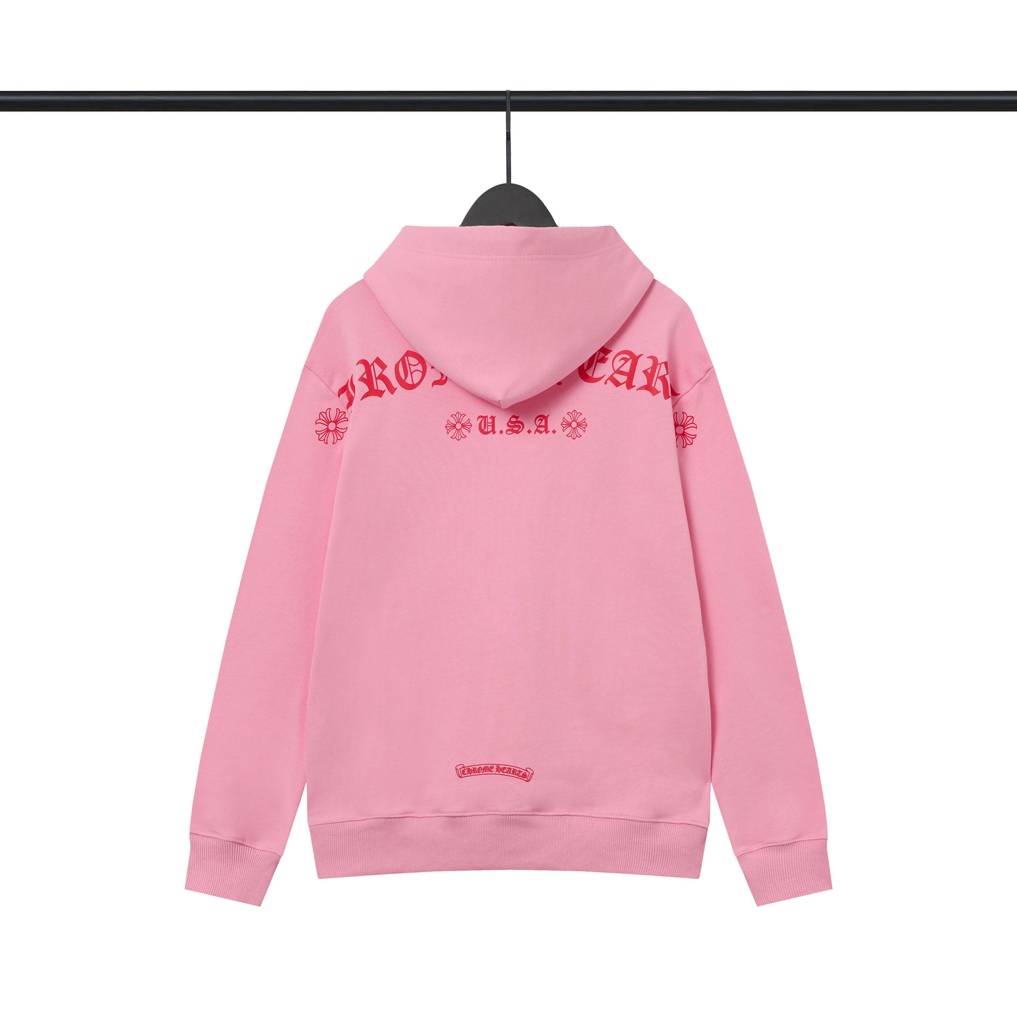 CHROME HEARTS THE HOODIE PINK