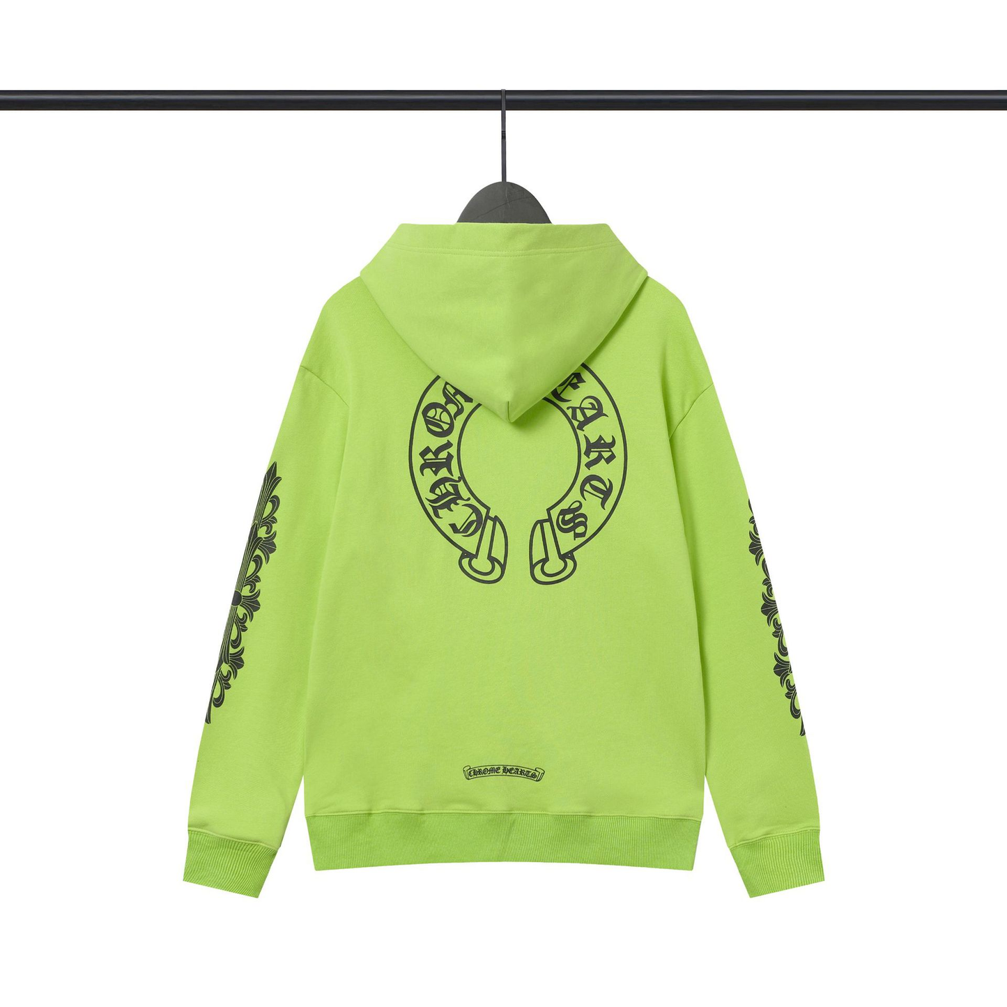 CHROME HEARTS GREEN HOODIE