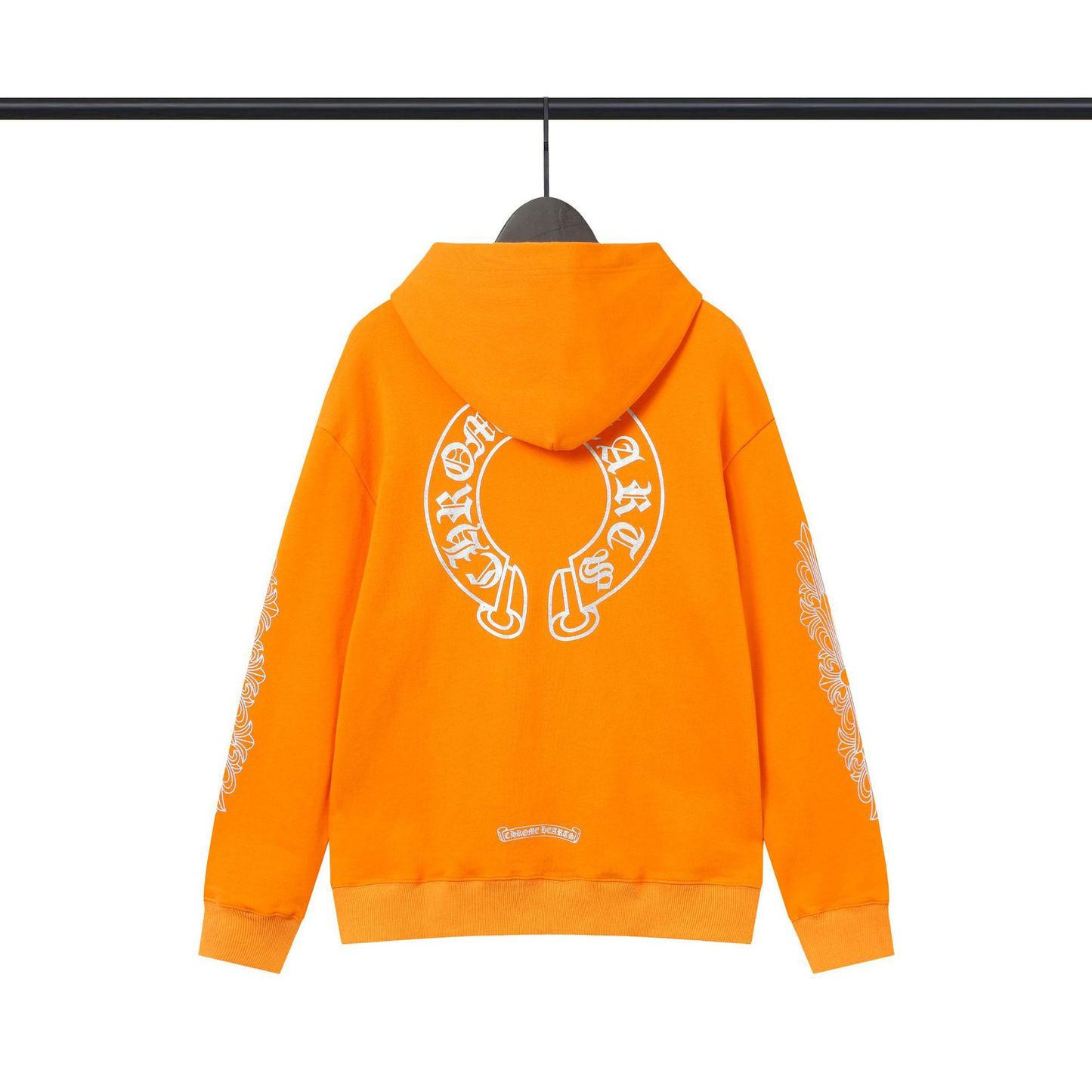CHROME HEARTS ORANGE HOODIE