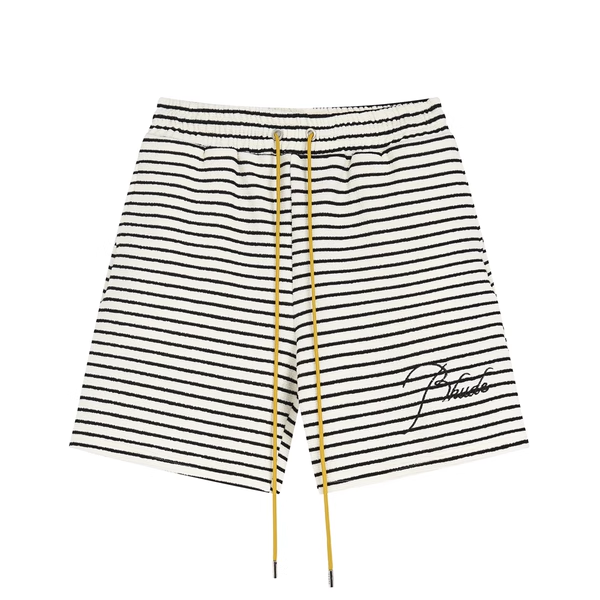 RHUDE WHITE SHORTS
