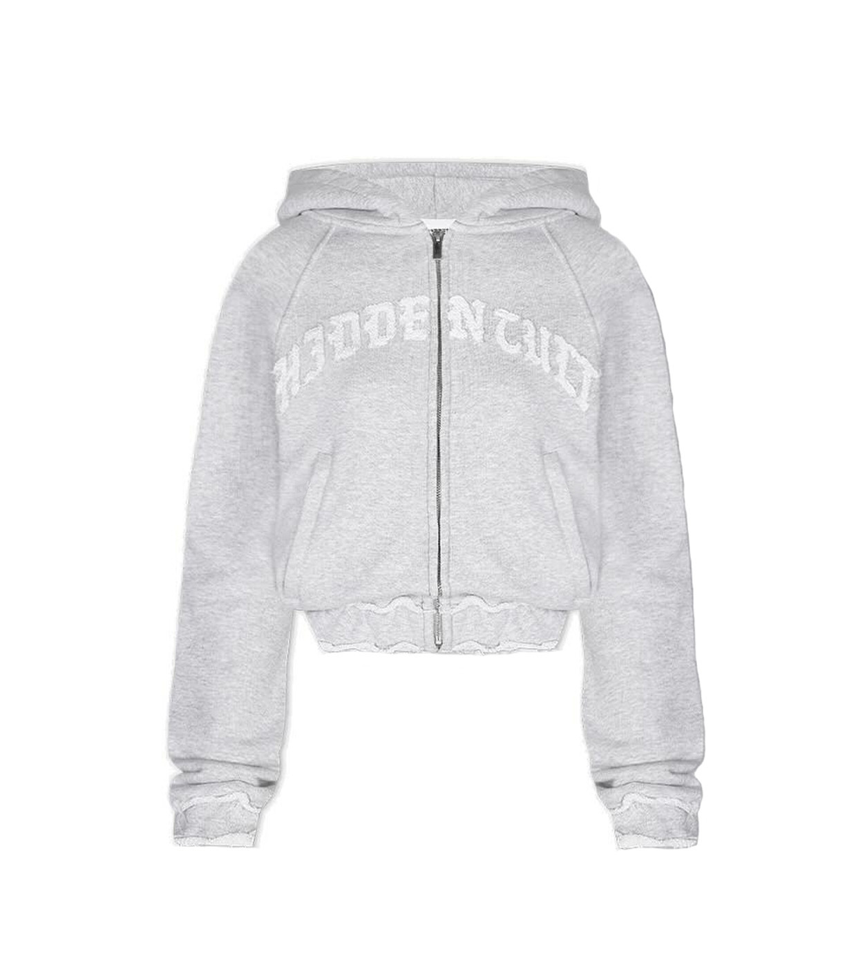 HIDDEN CULT GRAY ZIPUP