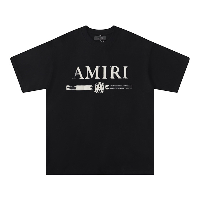 AMIRI ENCRUSTED LOGO BLACK