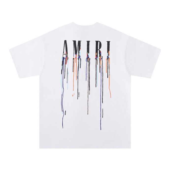 AMIRI WHITE DRIP SHIRT