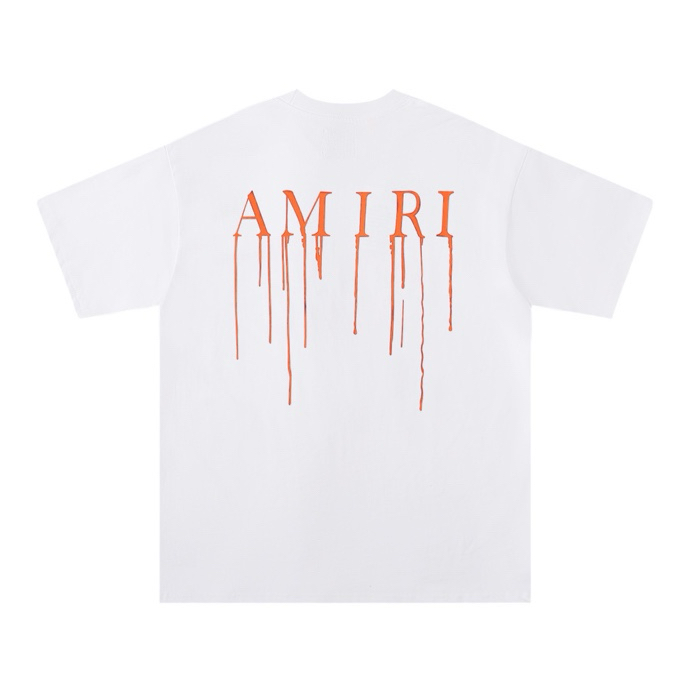 AMIRI WHITE BLOOD DRIP SHIRT
