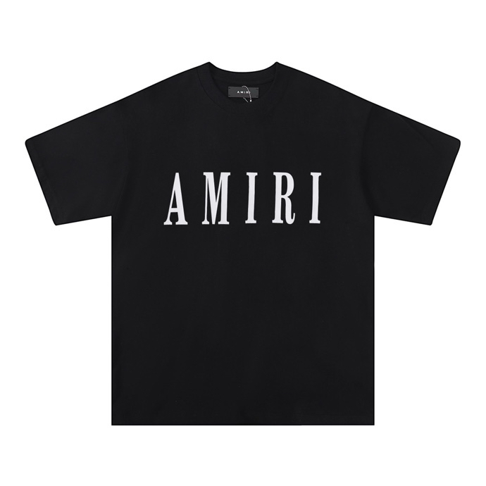 AMIRI BLACK FRONT LOGO SHIRT