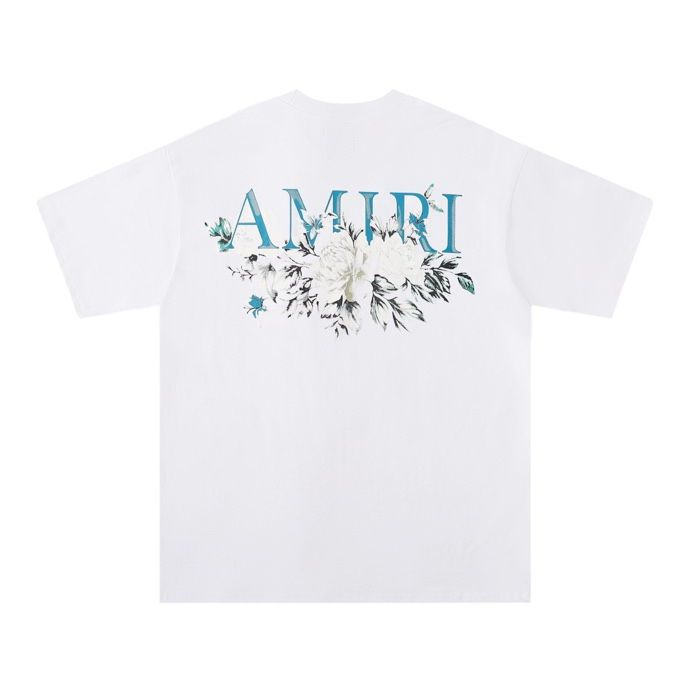 AMIRI FLOWER SHIRT WHITE